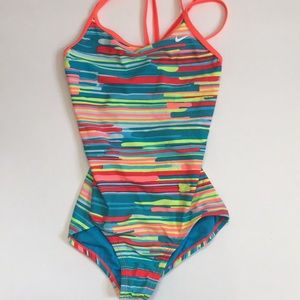 Colorful Neon Nike Swimsuit